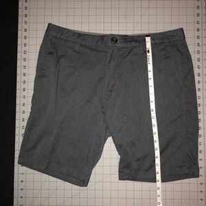 Blue Crown Slim Chino Shorts. Size 34. Charcoal color.
